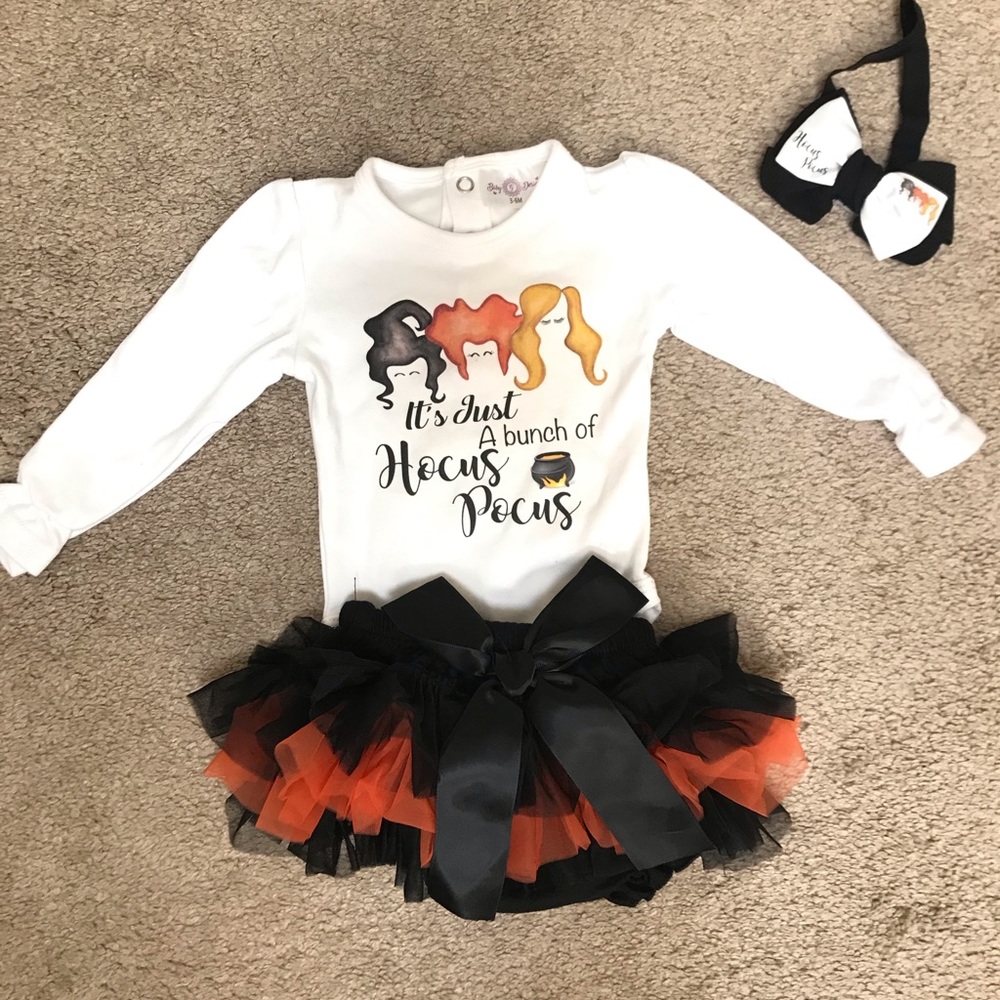 3-6 Hocus Pocus Tutu Set